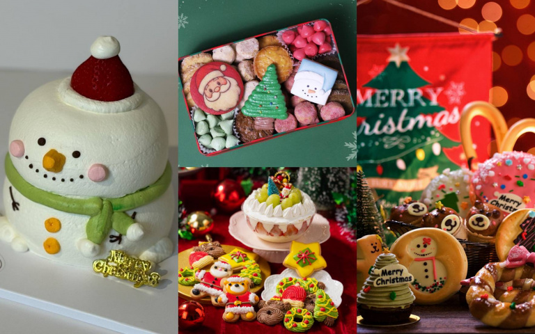 不只好吃還要好拍！2025聖誕甜點清單太犯規，雪人蛋糕、造型餅乾通通有