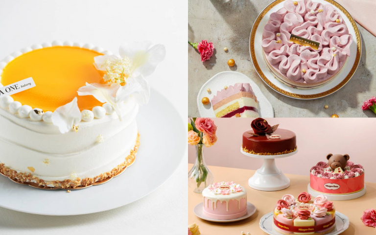 母親節蛋糕推薦！LA ONE花香系、哈根達斯冰淇淋⋯質感蛋糕一次看！
