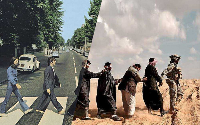 用一張照片的空間 表達兩個世界的差異！ 土耳其攝影師 Uğur Gallenkuş~