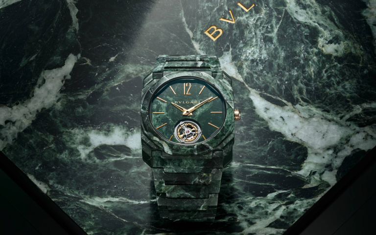 2023年Only Watch慈善拍賣會,寶格麗獻出大理石版超薄陀飛輪腕錶傳遞善心