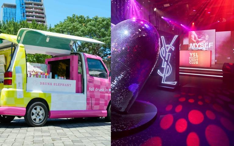周末打卡玩樂新景點：台北華山推出YSL BEAUTY LIGHT CLUB 奢光派對、醉象調皮小胖卡快閃巡迴，快來朝聖！
