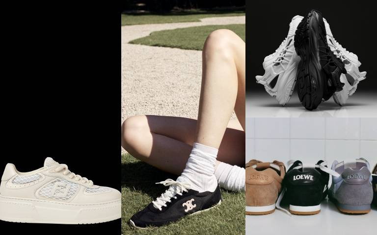 2025必買精品運動鞋TOP4:FENDI、CELINE、LOEWE、VERSACE全上榜,最強時尚鞋履盤點!