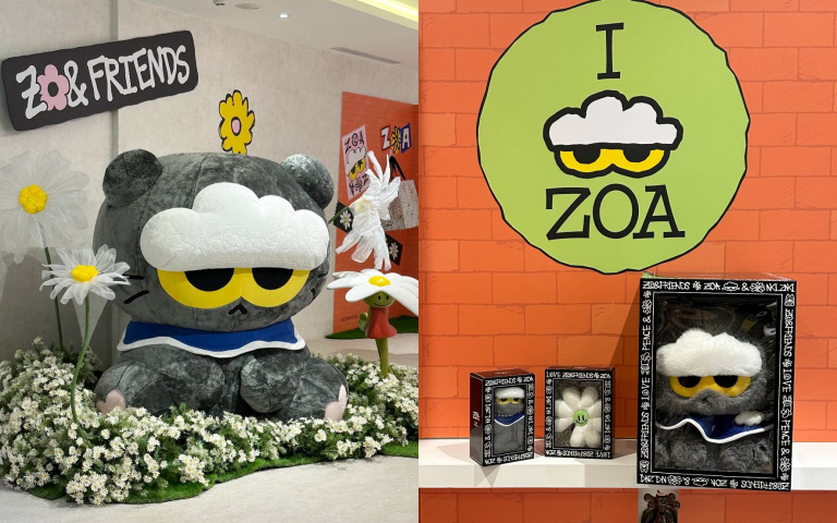GD愛貓IP登台！《ZO&FRIENDS》快閃店「限時兩周」登場，超萌周邊開搶！