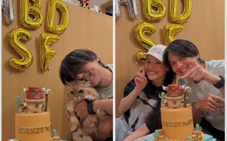 馮德倫52歲生日放閃舒淇！巧思蛋糕成最大亮點