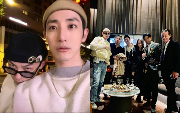 佔據歌單的那兩個男人 GD、周杰倫世紀合照「彩色版」來了