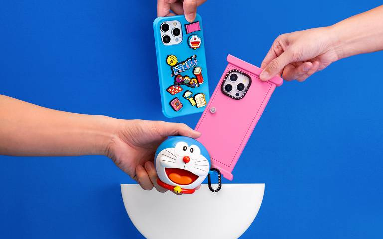CASETiFY聯名《哆啦 A 夢》！自由拆卸的「竹蜻蜓」AirPods保護殼，萌翻天！