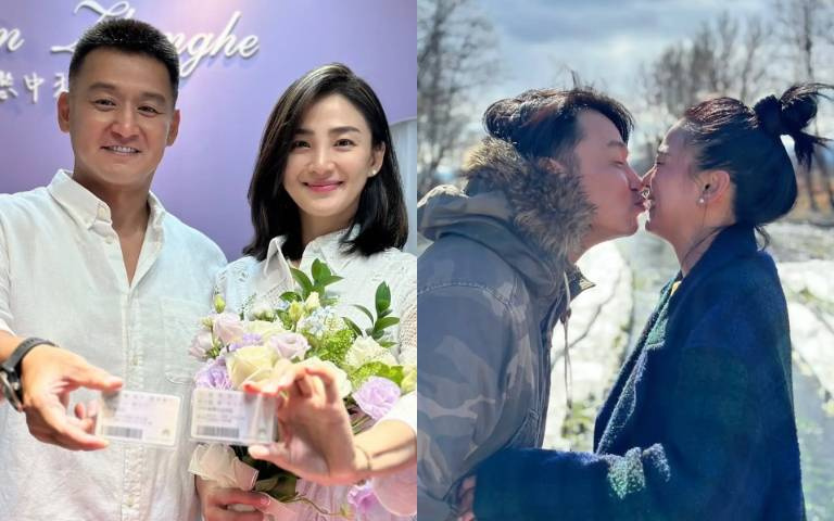 恭喜46歲洪小鈴懷孕了！嫁給相識20年的好友《我的秘密花園》張天霖，楊謹華加碼爆料這件事