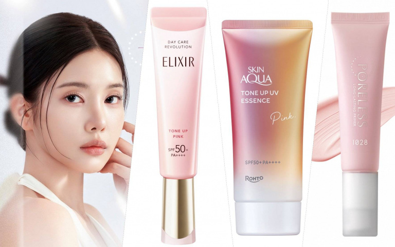 提亮好氣色必收「粉色妝前乳」！曼秀雷敦、1028、怡麗絲爾這3支根本偽素顏天菜！
