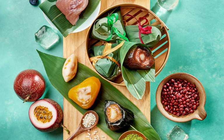 滿滿干貝和鮑魚!五星飯店祭出新品迎端午,再加碼炎夏必嚐的「Q彈冰粽」!
