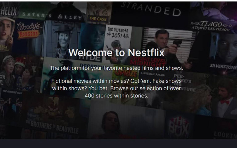 歐美電影、劇集中的「假戲劇」作品,在「Nestflix 」裡頭都可以找到喔!