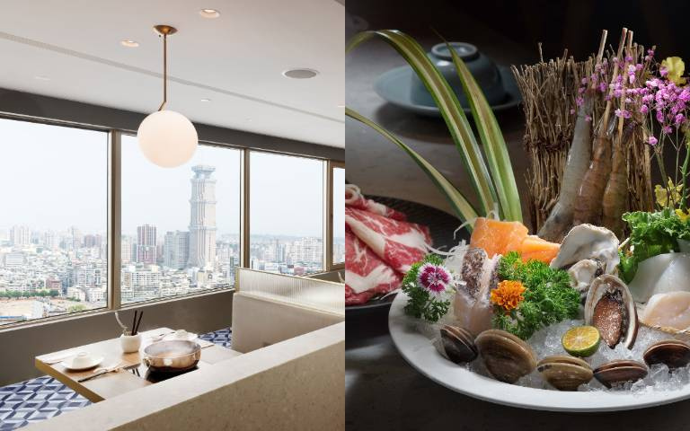 雪花牛、豬五花肉送你吃!「南台灣最高火鍋餐廳」推出超狂優惠,美食配美景才叫讚!