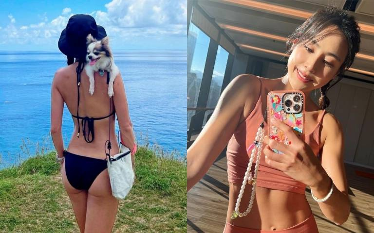 房思瑜熱愛運動曬出漂亮小麥肌！39歲反而比20歲更有健康美！