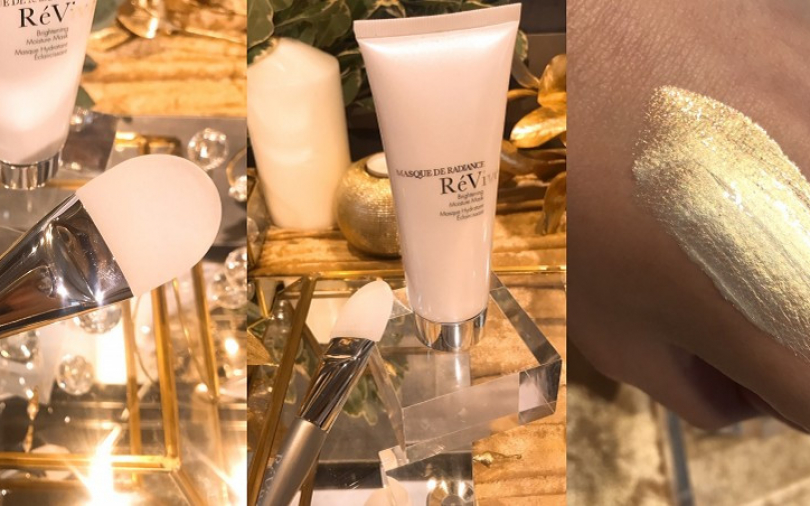 會變成奢華金色的頂級面膜！RéVive全新金緻導入嫩白面膜讓臉一敷變名媛