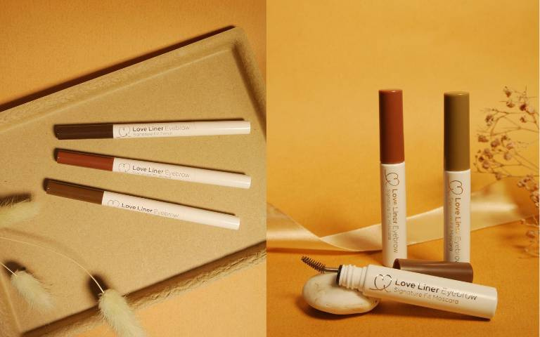 眉毛不會消失了！Love Liner推出眉筆及眉彩膏，快速打造持久眉妝！