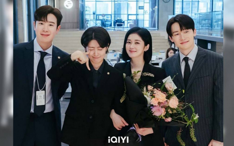 張娜拉《好搭檔》連10集稱霸收視完美收官　美女編劇律師親寫中文謝台粉