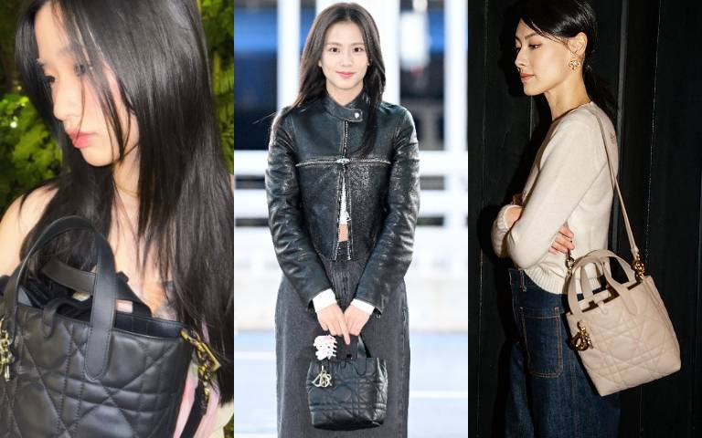太燒心!眾女星紛紛搶曬DIOR Toujours包~JISOO私服愛包超好裝又百搭、亮點竟然還有它?