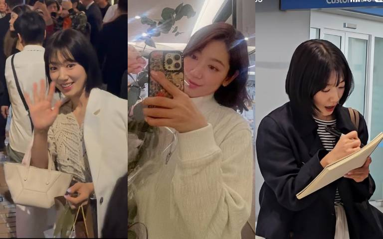 朴信惠私下真面目展現「零差別驚人美貌」！還不忘幫粉絲簽名、收小卡有夠圈粉啦