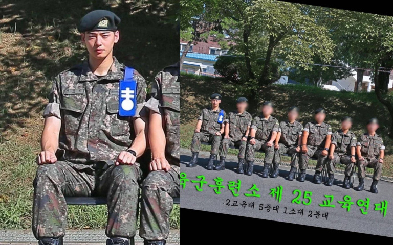 等到了！車銀優第一張軍隊照曝光！還擔任「藍標中隊長」真的太帥了