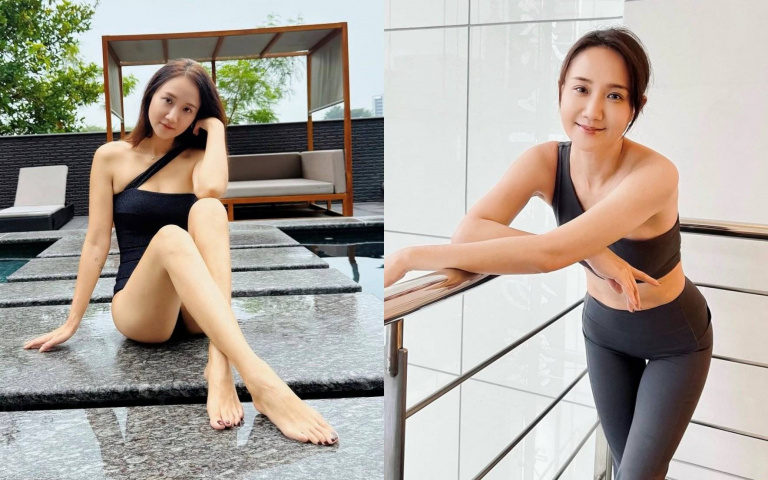 48歲何妤玟根本「泳裝女神」！靠「不吹冷氣＋半碗飯習慣」維持逆天好身材！