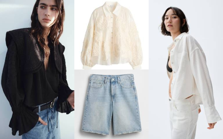 春天衣櫃升級攻略！「少而精」穿搭：Gap一衣多穿太萬用、H&M流蘇、半透紗復古元素回歸