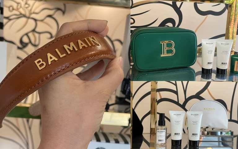 BALMAIN 除了包包服裝外,同步推出髮飾系列和頂級髮品,讓你從頭到腳成為超B女孩!