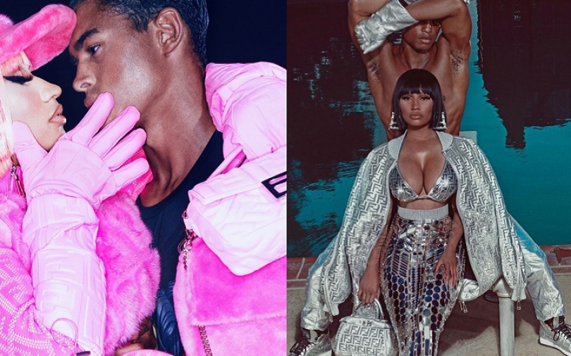 螢光粉紅是性感甜！　饒舌女王Nicki Minaj穿出棉花糖女孩新辣度