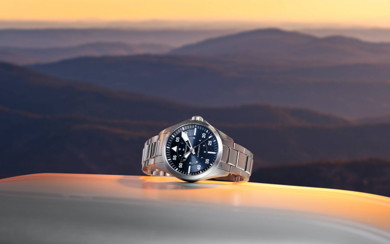 腕錶品牌推出「空軍系列」全新錶款！超特別夜光塗層，讓你明暗都能輕鬆識別時間！