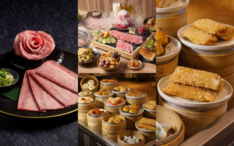 王品三燒肉品牌A5和牛、牛舌玫瑰限時加購 神旺潮品集推港點推車吃到飽