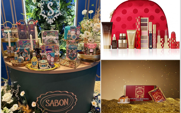 2025交換禮物必買Top4！SABON流光夜宴快閃最美登場、雅詩蘭黛118折禮盒直接封神