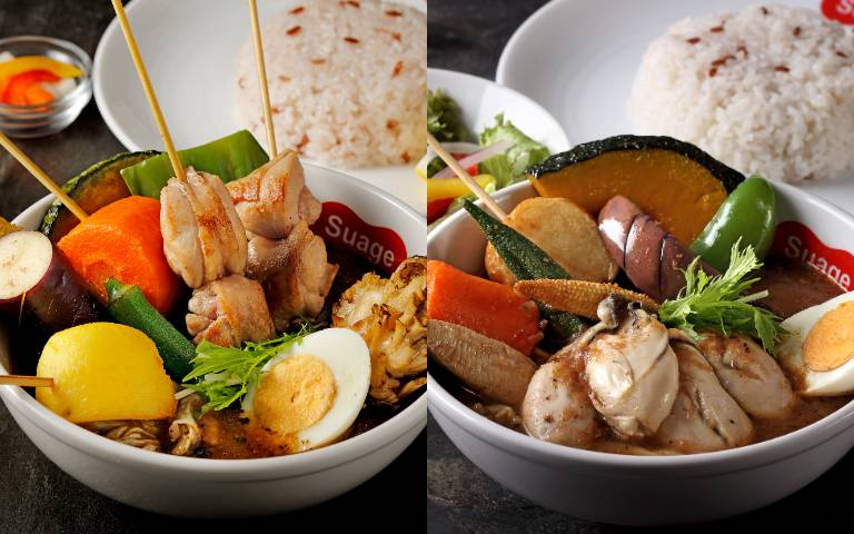 內用半價、贈「爆漿起士塔」！「Suage」湯咖哩插旗美麗華，超肥美「L尺寸廣島牡蠣」款海鮮控必嚐！