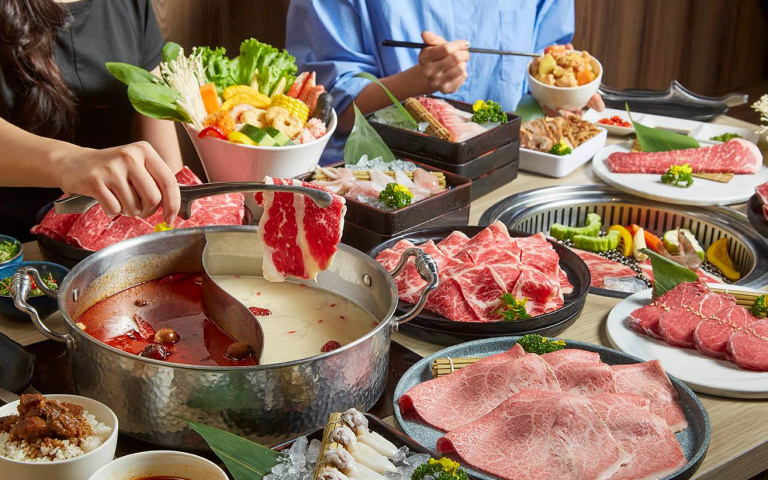 和牛吃到飽！築間雙品牌進軍竹北，自助吧高達70種食材一次吃過癮！
