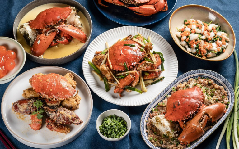 蟹控快吃爆！酒店餐廳秋蟹主題料理，金沙焗沙公、蒸螃蟹等美食開吃囉！