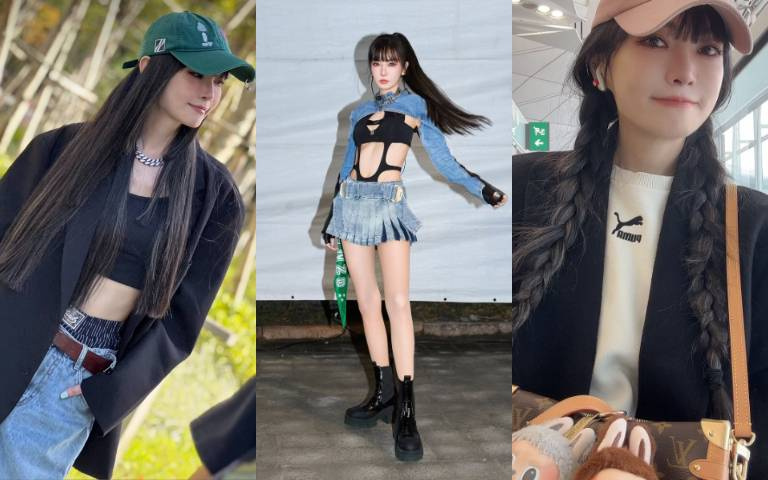 看不出來50歲!姐姐謝金燕根本大學生、逆齡穿搭太強,連髮型都有小心機