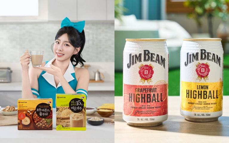 韓國話題飲品登台！國民穀物品牌「丹特」、金賓Highball罐裝調酒雙口味開喝