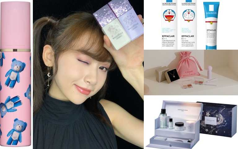 拆禮物了!超繽紛可愛的聖誕節慶限量美妝 有頂級香氛、哆啦A夢、美少女戰士聯名、小熊噴霧、還有超美雪花項鍊!