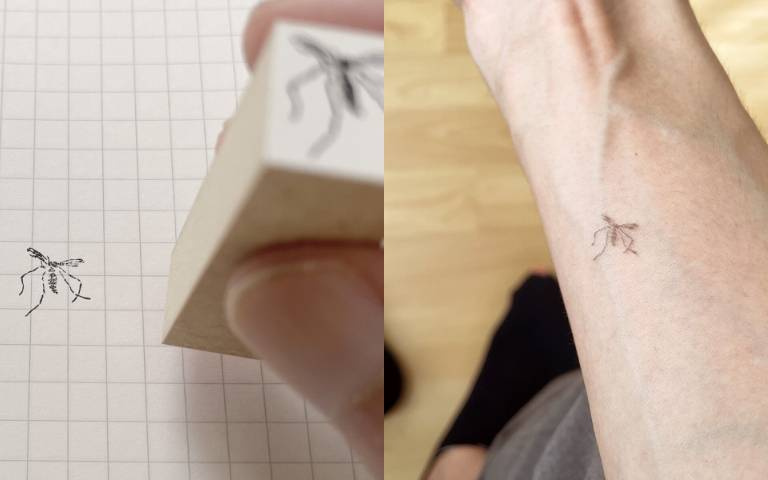 一秒變「滅蚊大師」!日品牌推超廢「蚊子印章」,讓你的戰績超輝煌!