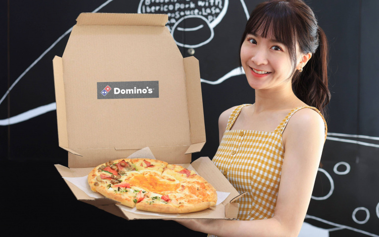 達美樂「黃金月見四喜披薩」，搭配外帶只要351元！4種口味一次享用！