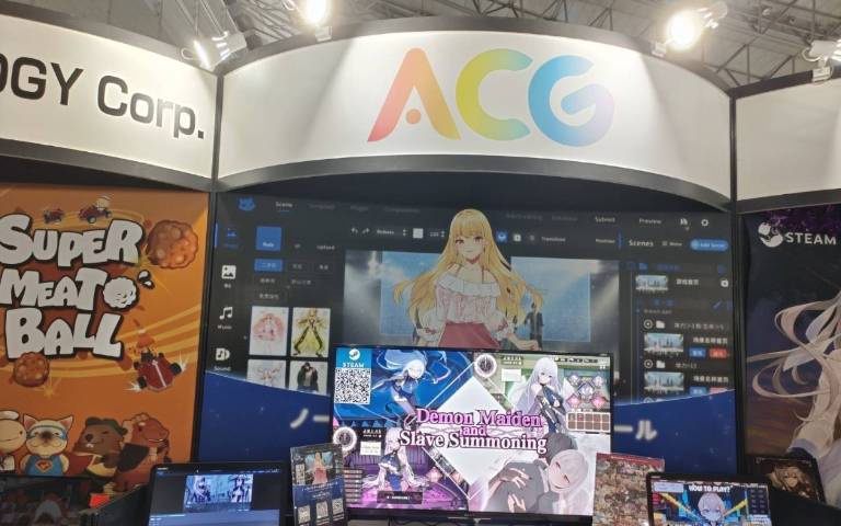 全球素人創作者的福音!來自台灣的全新AI遊戲開發工具《ACG愛創作》於東京電玩展嶄露鋒芒