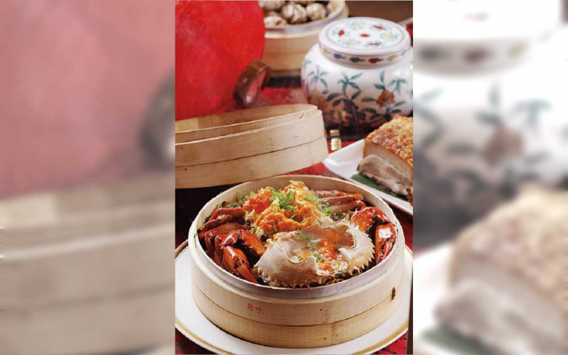 【外帶年菜2】台北西華飯店　紅蟳臘味飯糯米噴香