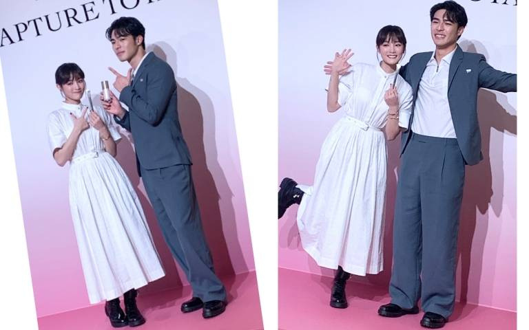 王淨、陳昊森合體玩美拍這畫面太好看！原來兩人默契好到連「保養新歡」都是同一瓶？