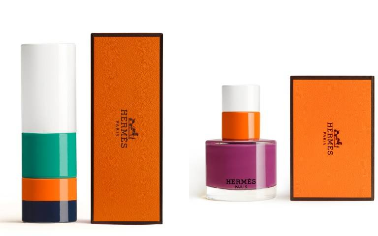 人人都愛的橘色包裝盒HERMÈS彩妝和護手指甲油也有，2024春夏彩妝系列美翻天！