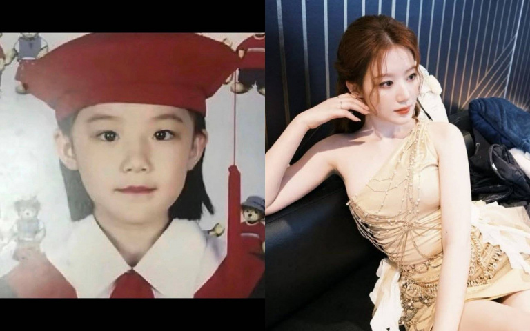 舒華童年照曝光，天生美人胚子！仙女級「白月光膚色」也是遺傳媽媽神基因！