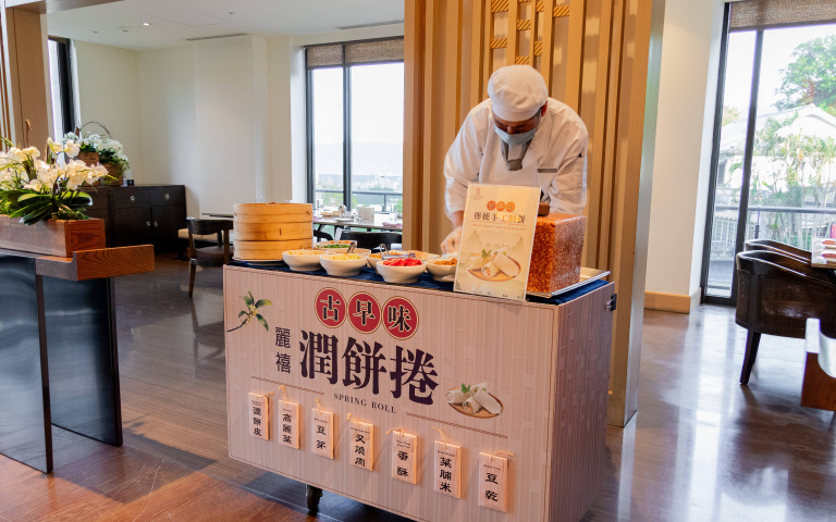清明連假入住北投麗禧　享現做潤餅早餐與桌邊服務　在溫泉假期中品味節氣文化