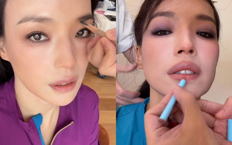 舒淇教化妝萬人瘋學！「女神同款」被問爆 網狂搜眼影、唇膏色號！