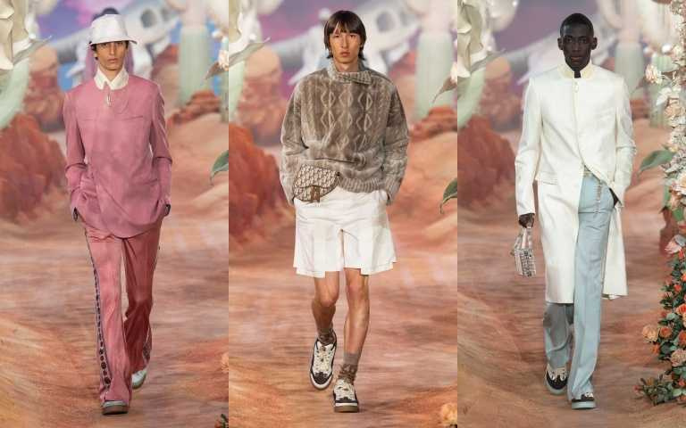 DIOR 2022 春夏男裝大秀：仙人掌與馬鐙勾勒出的沙漠風情遇上Travis Scott的街頭嘻哈