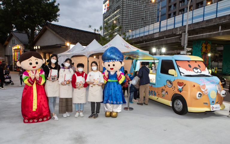 韓國觀光公社跑跑韓食車免費快閃活動 11/20、21開進台中高雄!