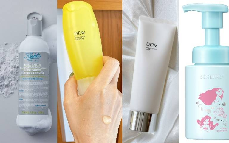 夏日最強潔顏品報到TOP4！蜂蜜奶蓋型洗卸超舒服、迪士尼限量潔顏慕斯、超人氣潔顏粉通通上架了！