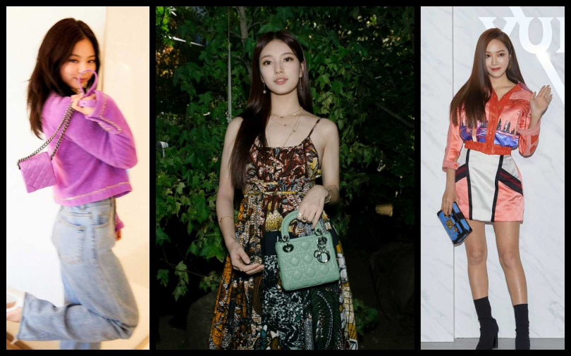 秀智、JESSICA、BLACKPINK Jennie背起薰衣草紫、夜幕綠、單寧藍粉嫩色包了,今年最該收割的三款多彩包,你入坑了嗎?
