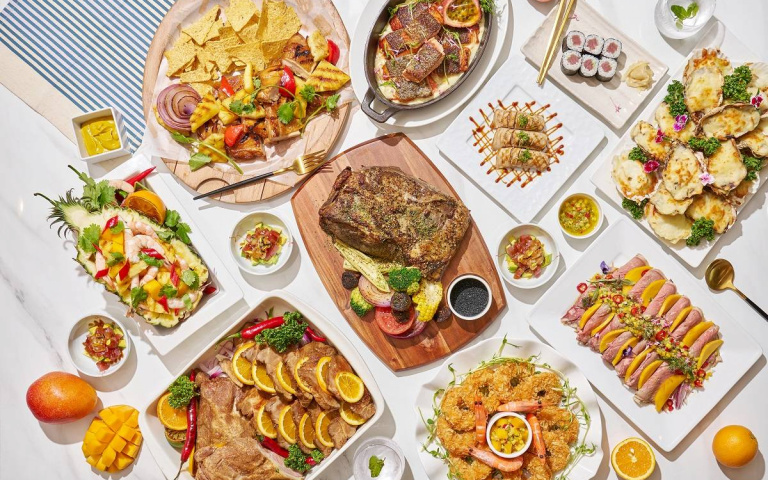 餐廳推松葉蟹吃到飽、身分證字號任兩碼「5、2、7」第二人半價！