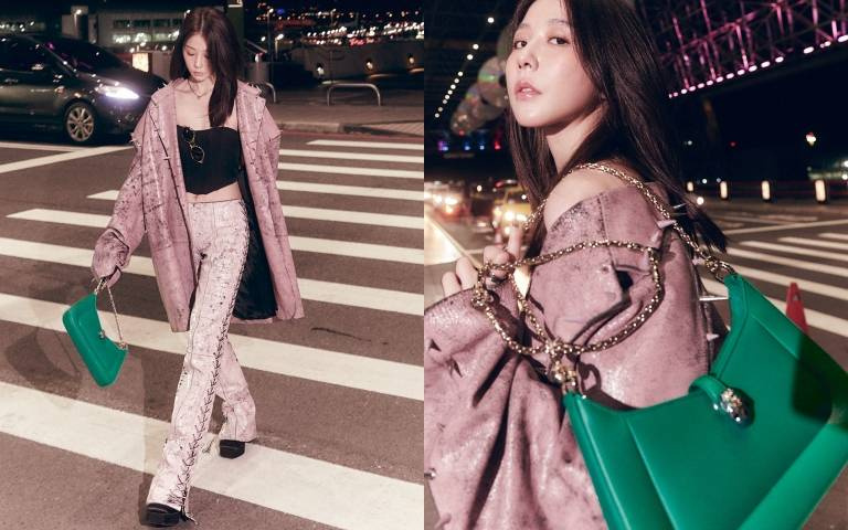 邵雨薇過完生日馬上告別男友吳慷仁？整身時髦裝扮現身機場超拉風！